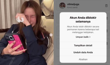Akun Tiktok Vilmei Dibanned Usai 5 Tahun Aktif, Nangis - Harus Ulang dari Awal