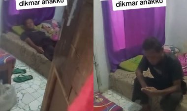 Kaget! Gerbang Tak Dikunci, Pria Tak Dikenal Tiba-Tiba Tidur di Kamar Anak